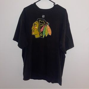 Vintage NHL Chicago Blackhawks #88 Kane Reebok T-shirt Sz 2XL